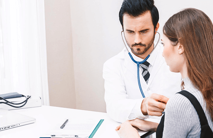 Consulta médica de Medicina Interna